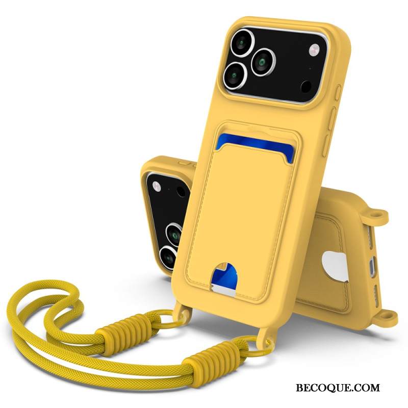 Kuori iPhone 17 Pro Narullinen Korttikotelo Suojakuori