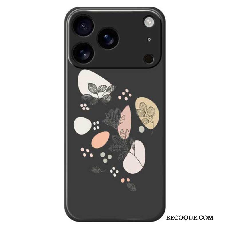 Kuori iPhone 17 Pro Nestemäisestä Silikonista Tehdyt Luonnoslehdet Suojakuori