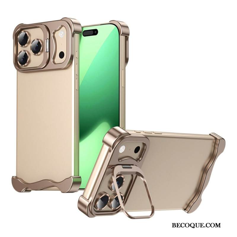 Kuori iPhone 17 Pro Puskuri Jalustalla Ja Linssisuojalla