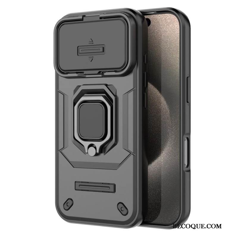 Kuori iPhone 17 Pro Sormuskotelo Linssinsuojalla Suojakuori