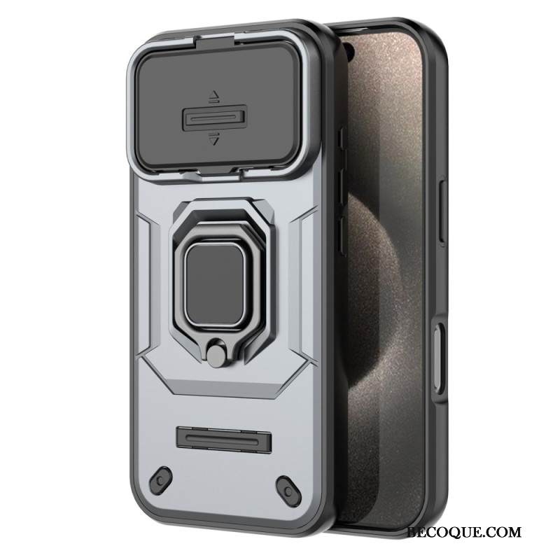 Kuori iPhone 17 Pro Sormuskotelo Linssinsuojalla Suojakuori