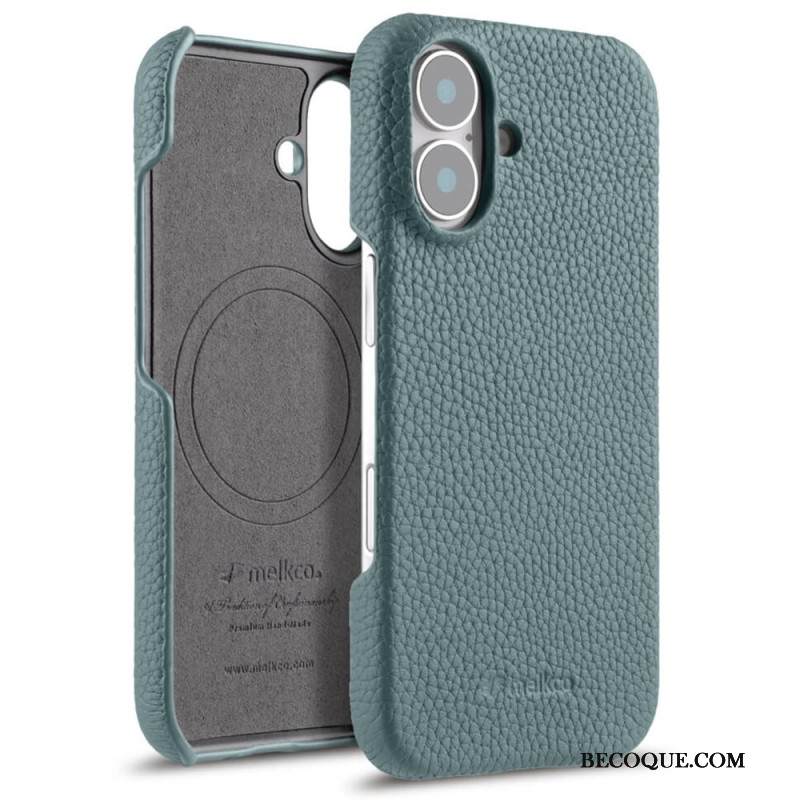 Kuori iPhone 17 Yhteensopiva Magsafe Leather And Microfiber -kotelon Kanssa