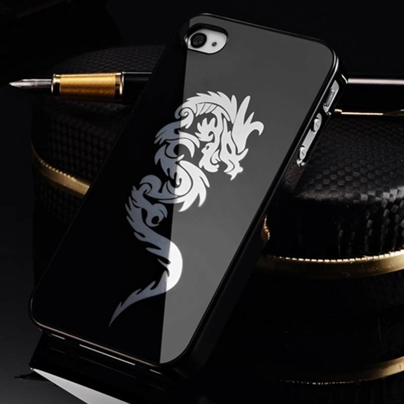 Kuori iPhone 4/4s Luova Trendi Uusi, Kotelo iPhone 4/4s Laukut Oranssi Kova