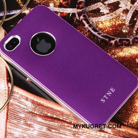 Kuori iPhone 4/4s Metalli Puhelimen Kuoret Uusi, Kotelo iPhone 4/4s Monivärinen