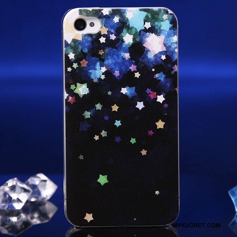 Kuori iPhone 4/4s Monivärinen Puhelimen Kuoret Lisävarusteet, Kotelo iPhone 4/4s Maalaus Tähtitaivas