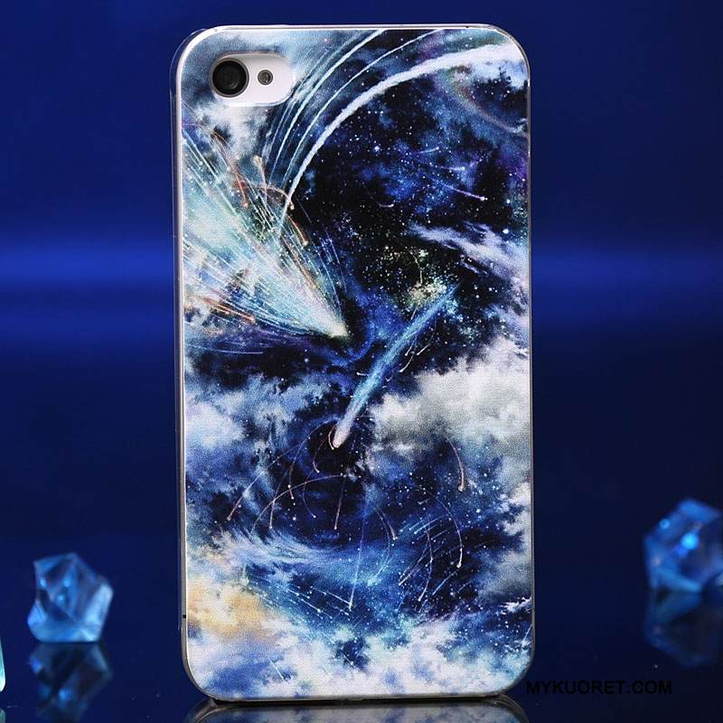 Kuori iPhone 4/4s Monivärinen Puhelimen Kuoret Lisävarusteet, Kotelo iPhone 4/4s Maalaus Tähtitaivas