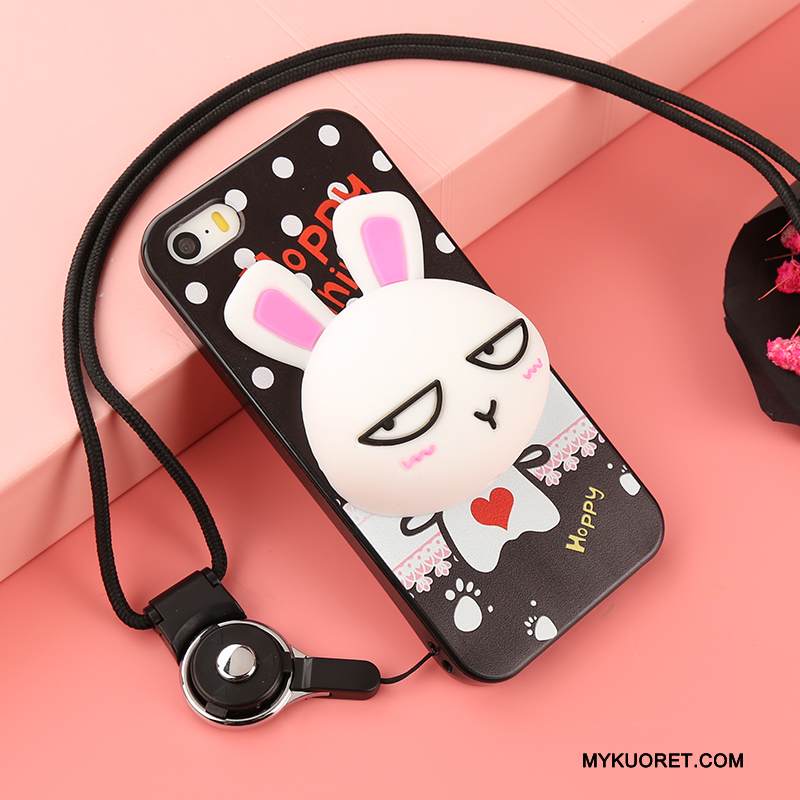 Kuori iPhone 4/4s Pehmeä Neste Murtumaton Ihana, Kotelo iPhone 4/4s Silikoni Musta Puhelimen Kuoret