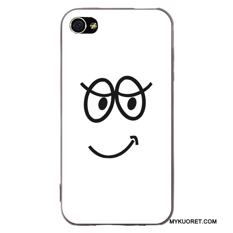 Kuori iPhone 4/4s Pehmeä Neste Murtumaton Syvä Väri, Kotelo iPhone 4/4s Sarjakuva Trendi Pesty Suede