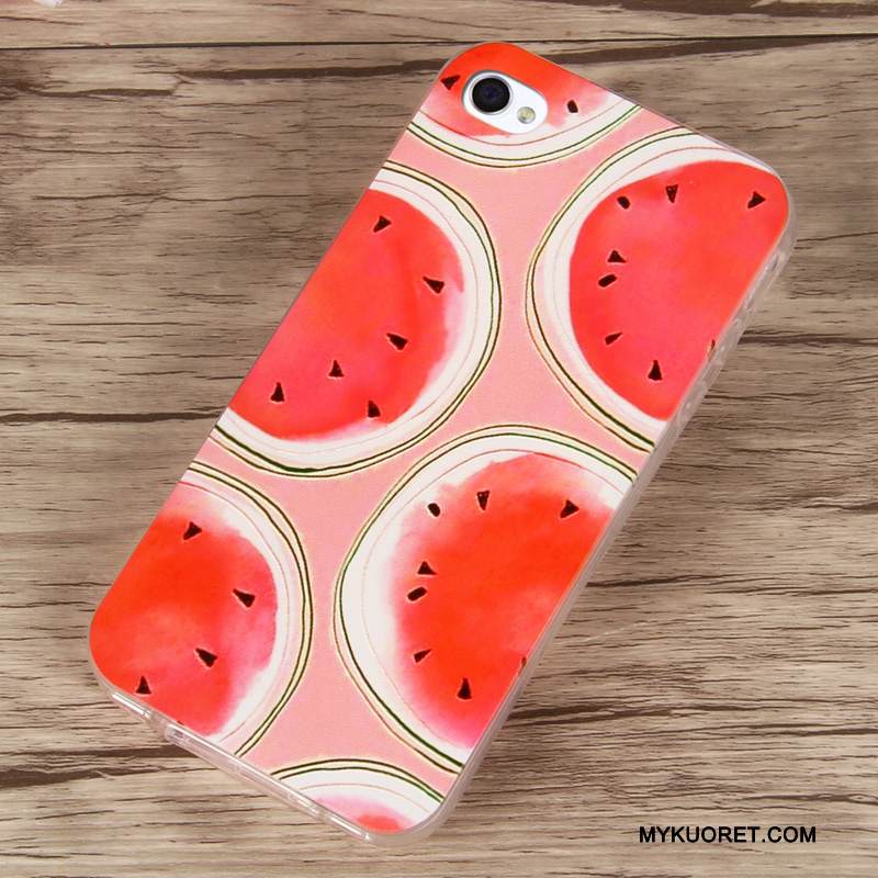 Kuori iPhone 4/4s Pehmeä Neste Puhelimen Kuoret, Kotelo iPhone 4/4s Monivärinen