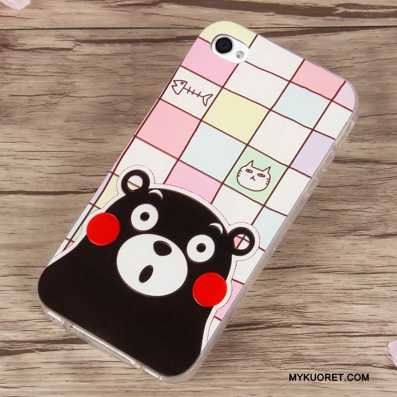 Kuori iPhone 4/4s Pehmeä Neste Puhelimen Kuoret, Kotelo iPhone 4/4s Monivärinen