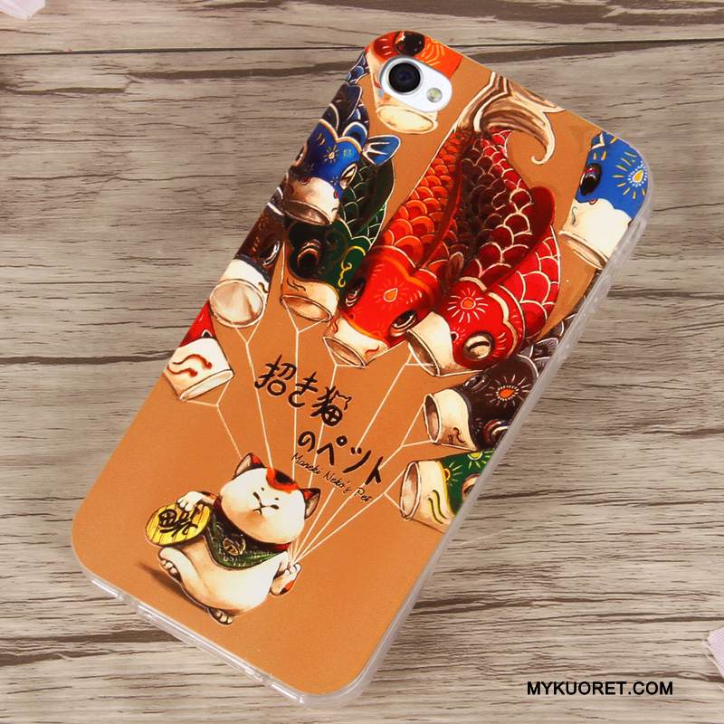 Kuori iPhone 4/4s Pehmeä Neste Puhelimen Kuoret, Kotelo iPhone 4/4s Monivärinen