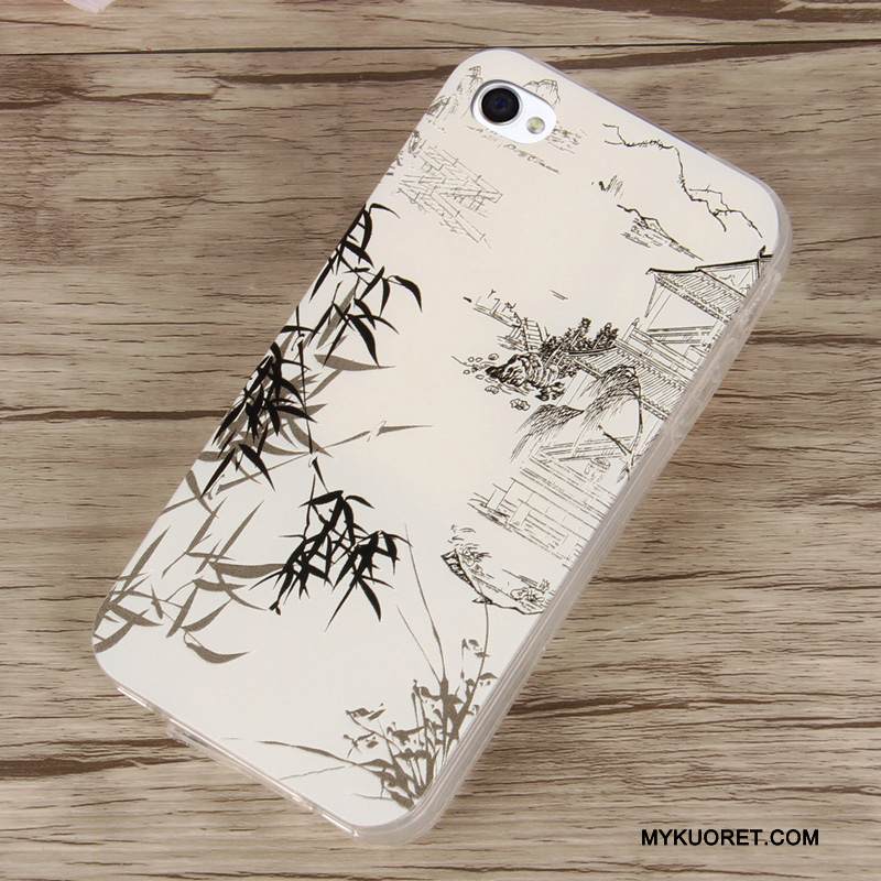 Kuori iPhone 4/4s Pehmeä Neste Puhelimen Kuoret, Kotelo iPhone 4/4s Monivärinen