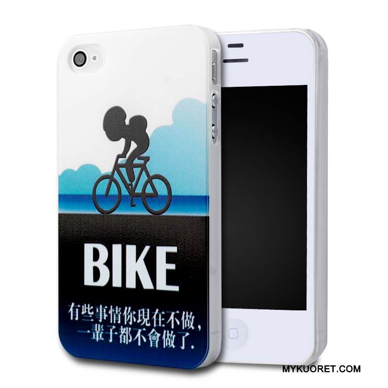 Kuori iPhone 4/4s Sarjakuva Trendi Uusi, Kotelo iPhone 4/4s Maalaus Sininen