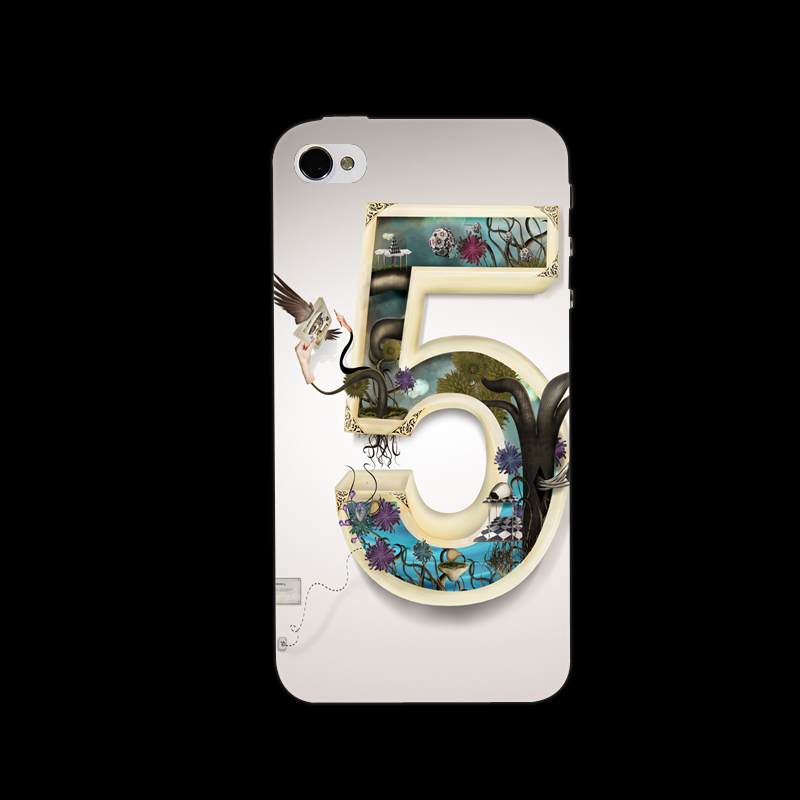 Kuori iPhone 4/4s Suojaus Kova Puhelimen Kuoret, Kotelo iPhone 4/4s Valkoinen Pesty Suede