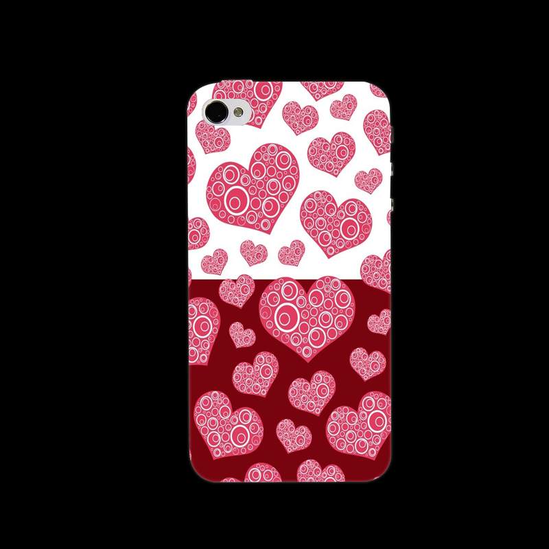 Kuori iPhone 4/4s Suojaus Kova Puhelimen Kuoret, Kotelo iPhone 4/4s Valkoinen Pesty Suede