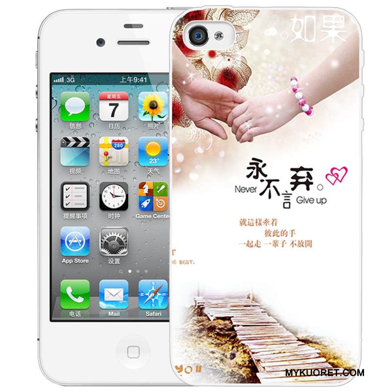 Kuori iPhone 4/4s Suojaus Puhelimen Kuoret Vihreä, Kotelo iPhone 4/4s Kohokuviointi