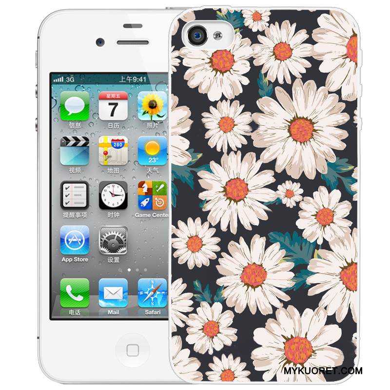 Kuori iPhone 4/4s Suojaus Puhelimen Kuoret Vihreä, Kotelo iPhone 4/4s Kohokuviointi