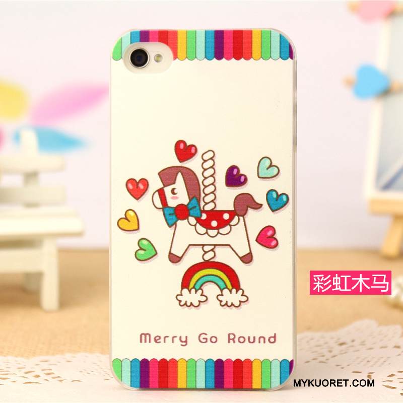 Kuori iPhone 4/4s Suojaus Sininen Persoonallisuus, Kotelo iPhone 4/4s Maalaus Puhelimen Kuoret