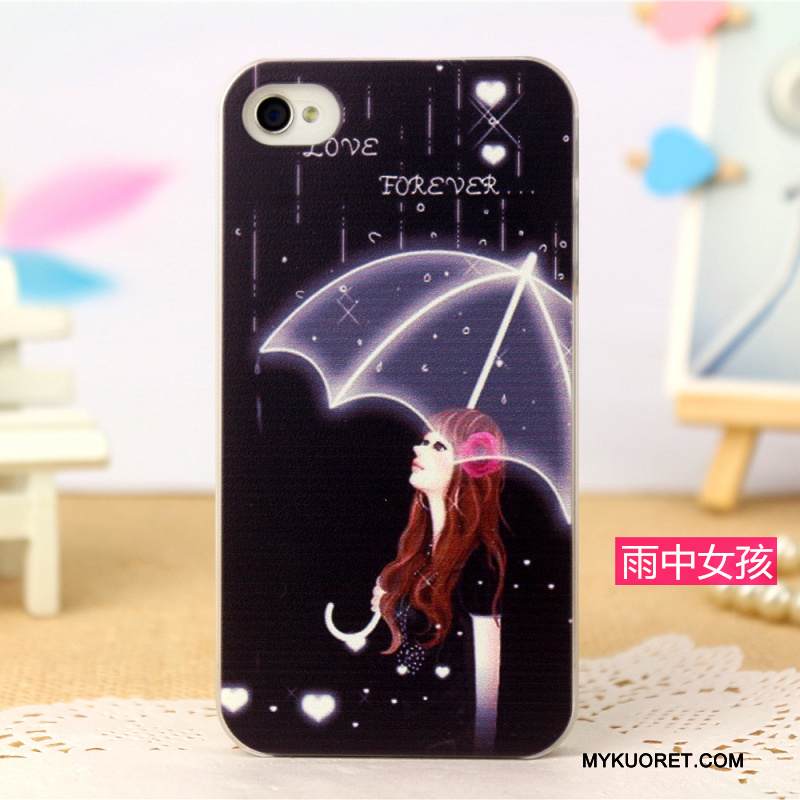 Kuori iPhone 4/4s Suojaus Sininen Persoonallisuus, Kotelo iPhone 4/4s Maalaus Puhelimen Kuoret