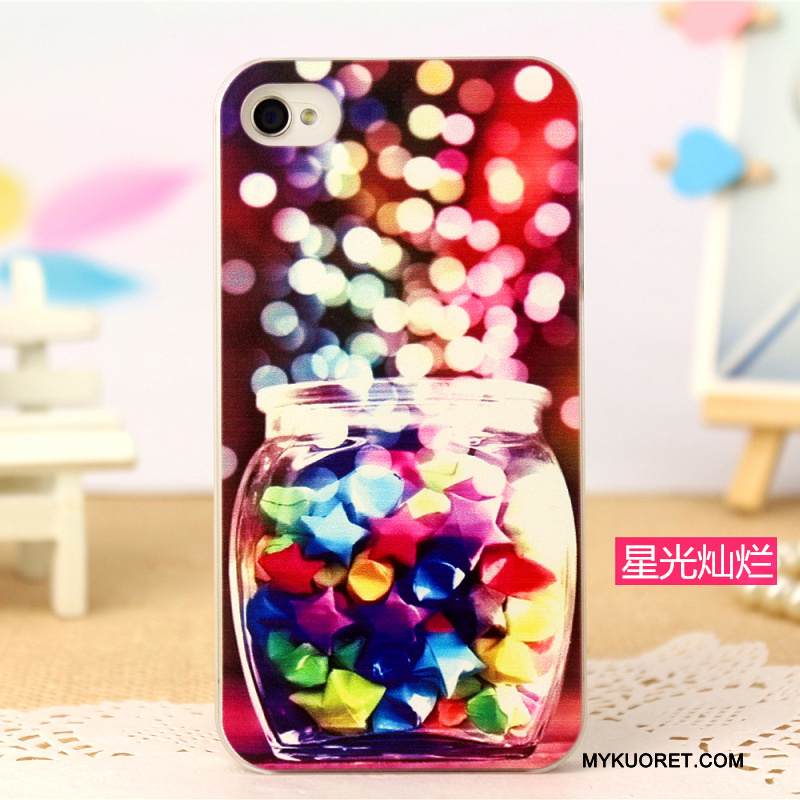 Kuori iPhone 4/4s Suojaus Sininen Persoonallisuus, Kotelo iPhone 4/4s Maalaus Puhelimen Kuoret