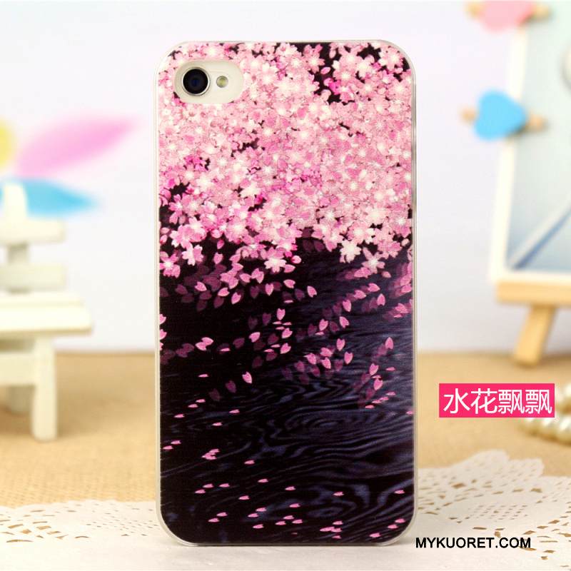 Kuori iPhone 4/4s Suojaus Sininen Persoonallisuus, Kotelo iPhone 4/4s Maalaus Puhelimen Kuoret