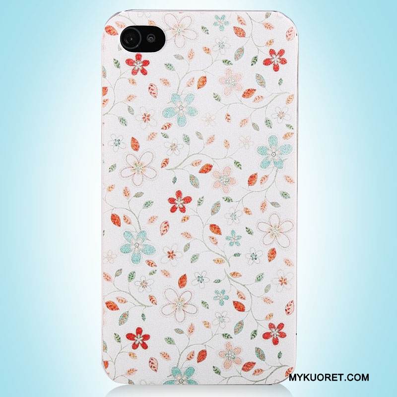 Kuori iPhone 4/4s Vuosikerta Puhelimen Kuoret Yksinkertainen, Kotelo iPhone 4/4s Maalaus Jauhe