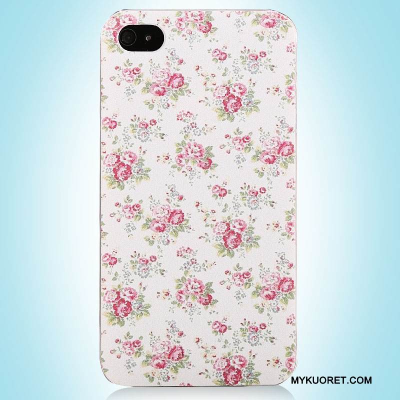 Kuori iPhone 4/4s Vuosikerta Puhelimen Kuoret Yksinkertainen, Kotelo iPhone 4/4s Maalaus Jauhe