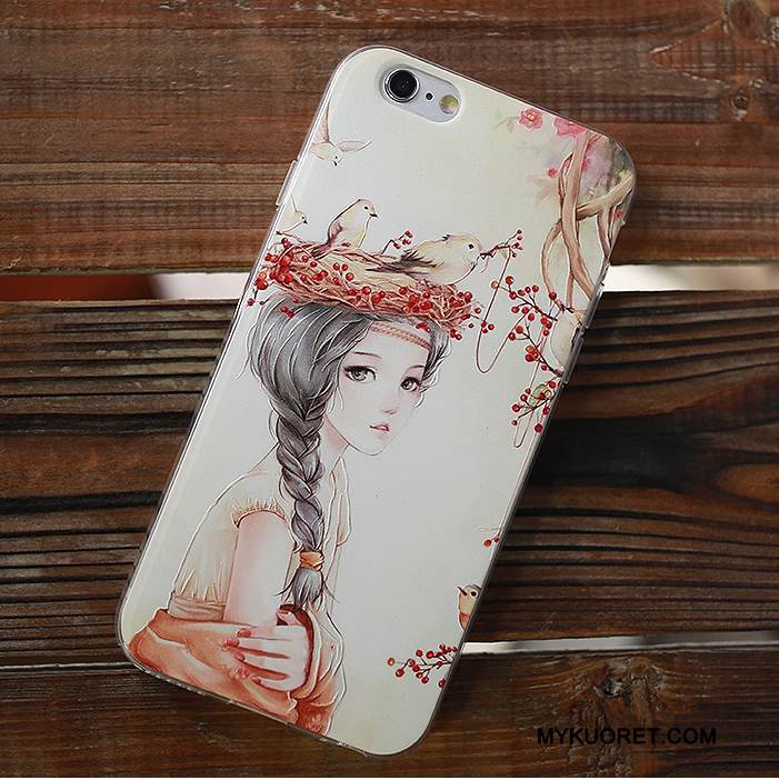 Kuori iPhone 5/5s Laukut Keltainen Ripustettavat Koristeet, Kotelo iPhone 5/5s Pehmeä Neste Puhelimen Kuoret