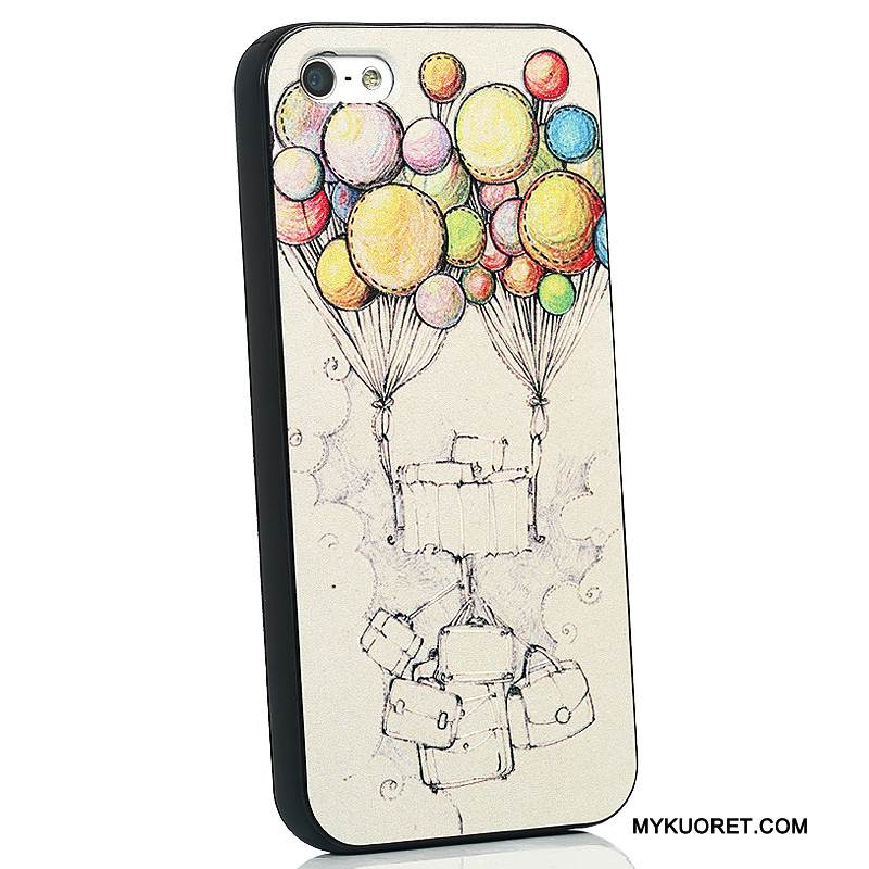 Kuori iPhone 5/5s Laukut Persoonallisuus Trendi, Kotelo iPhone 5/5s Luova Ihana Keltainen