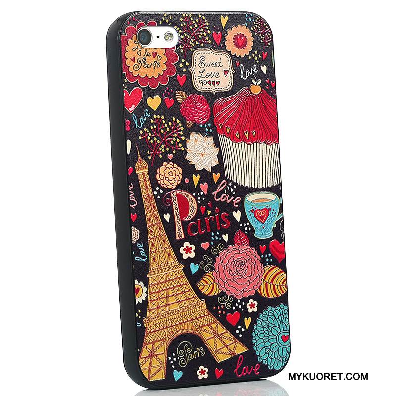 Kuori iPhone 5/5s Laukut Persoonallisuus Trendi, Kotelo iPhone 5/5s Luova Ihana Keltainen