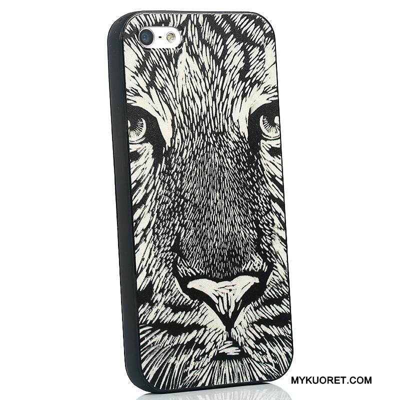 Kuori iPhone 5/5s Laukut Persoonallisuus Trendi, Kotelo iPhone 5/5s Luova Ihana Keltainen