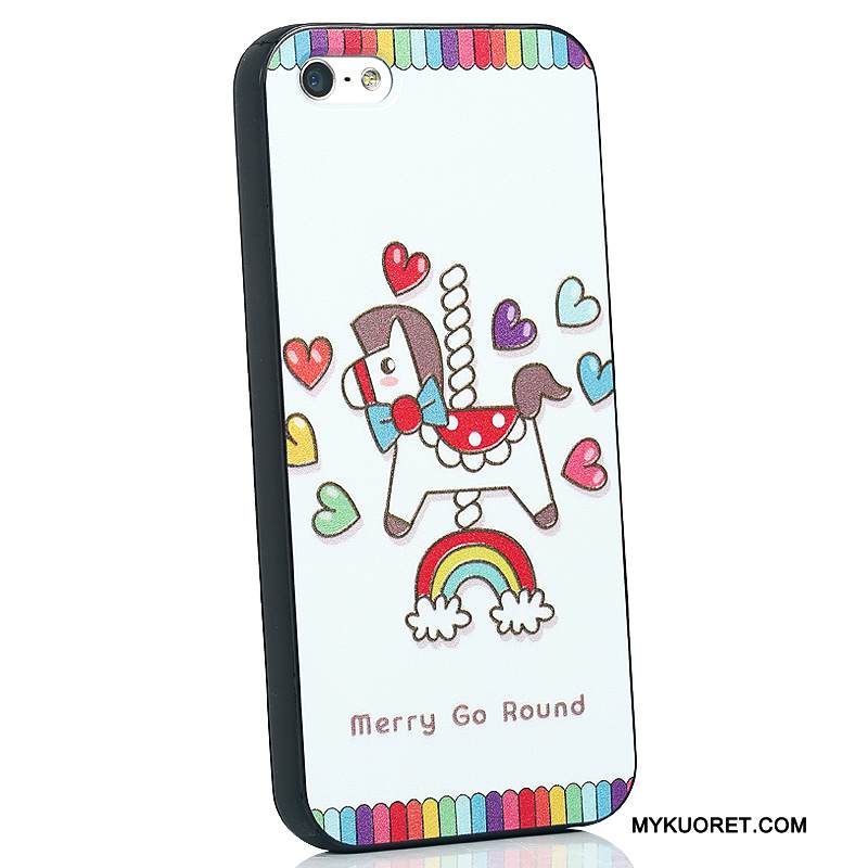 Kuori iPhone 5/5s Laukut Persoonallisuus Trendi, Kotelo iPhone 5/5s Luova Ihana Keltainen