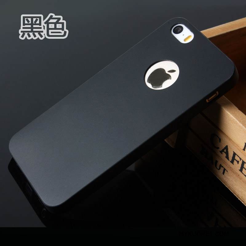 Kuori iPhone 5/5s Laukut Punainen Pesty Suede, Kotelo iPhone 5/5s Pehmeä Neste Karamelli Puhelimen Kuoret