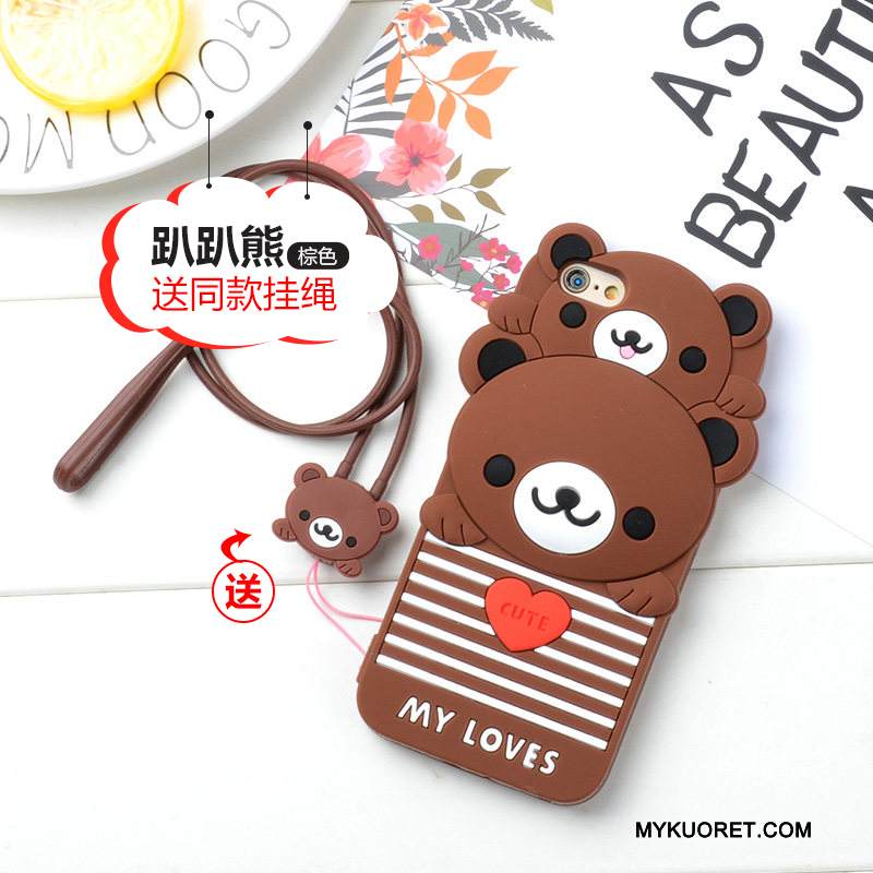 Kuori iPhone 5/5s Laukut Ripustettavat Koristeet Murtumaton, Kotelo iPhone 5/5s Pehmeä Neste Ihana Puhelimen Kuoret