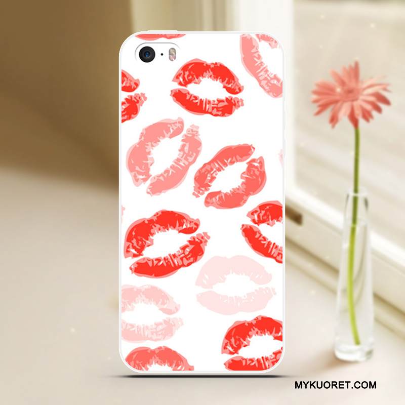 Kuori iPhone 5/5s Laukut Sininen Puhelimen Kuoret, Kotelo iPhone 5/5s Sarjakuva Viileä Murtumaton