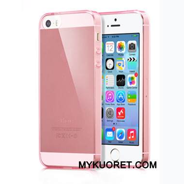 Kuori iPhone 5/5s Laukut Sininen Puhelimen Kuoret, Kotelo iPhone 5/5s Silikoni