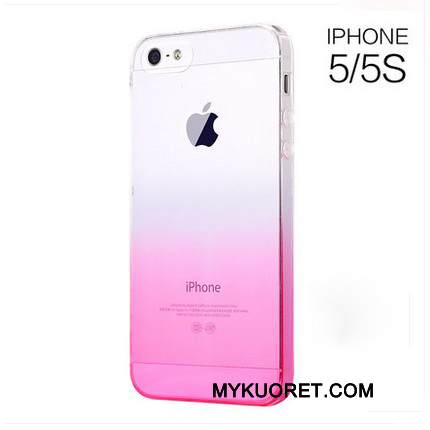 Kuori iPhone 5/5s Laukut Sininen Puhelimen Kuoret, Kotelo iPhone 5/5s Silikoni