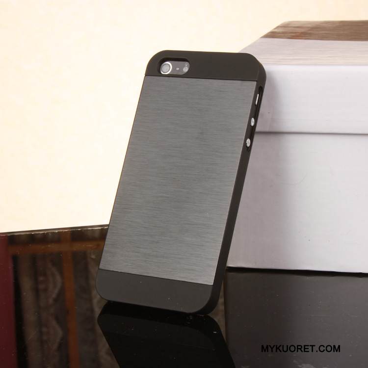 Kuori iPhone 5/5s Laukut Uusi Kova, Kotelo iPhone 5/5s Tummansininen Musta