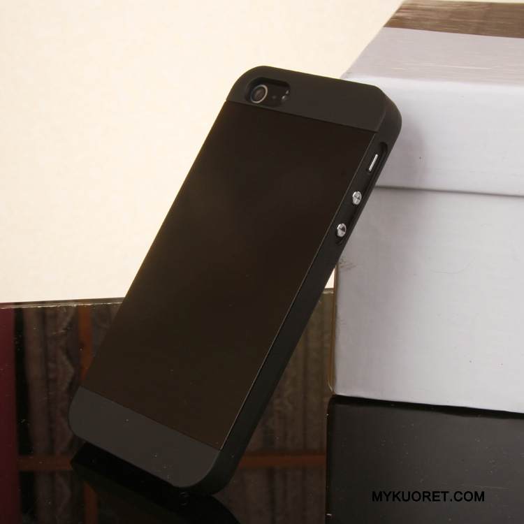 Kuori iPhone 5/5s Laukut Uusi Kova, Kotelo iPhone 5/5s Tummansininen Musta