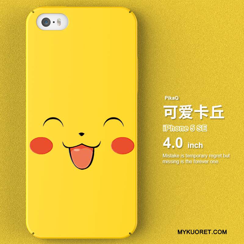 Kuori iPhone 5/5s Laukut Yksinkertainen Punainen, Kotelo iPhone 5/5s Sarjakuva Jauhe Kova