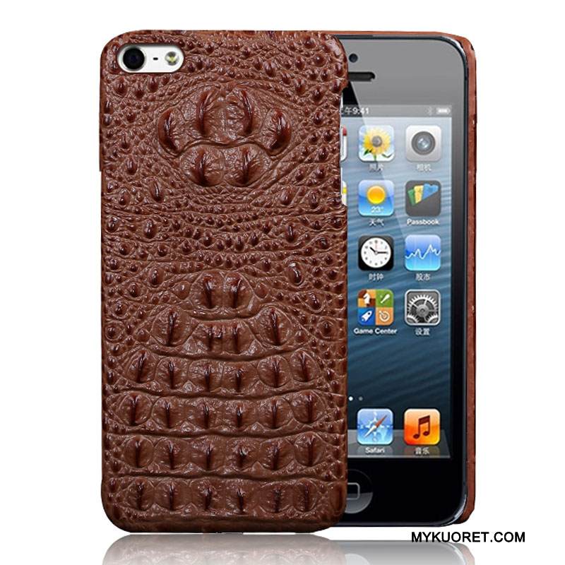 Kuori iPhone 5/5s Luova Punainen Ultra, Kotelo iPhone 5/5s Nahka Ohut Murtumaton