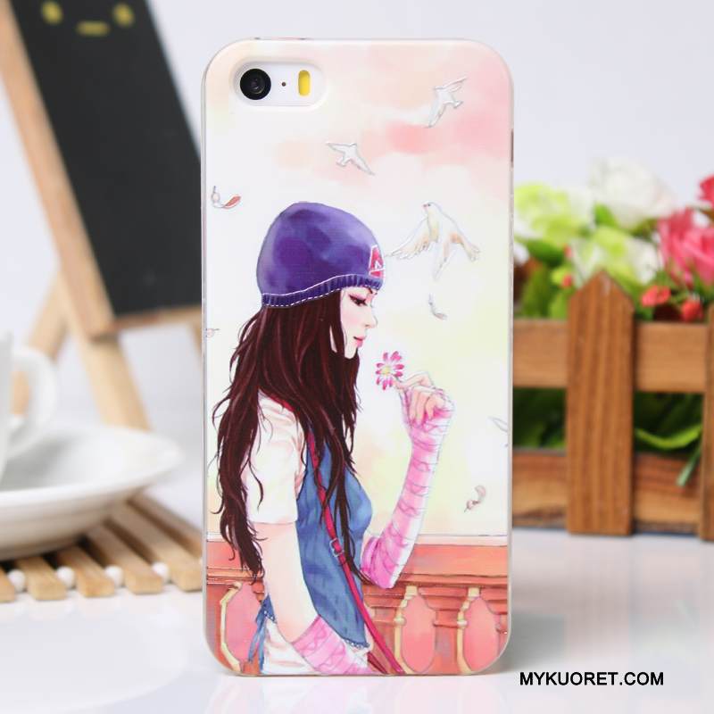 Kuori iPhone 5/5s Luova Uusi Jauhe, Kotelo iPhone 5/5s Suojaus Puhelimen Kuoret Viileä