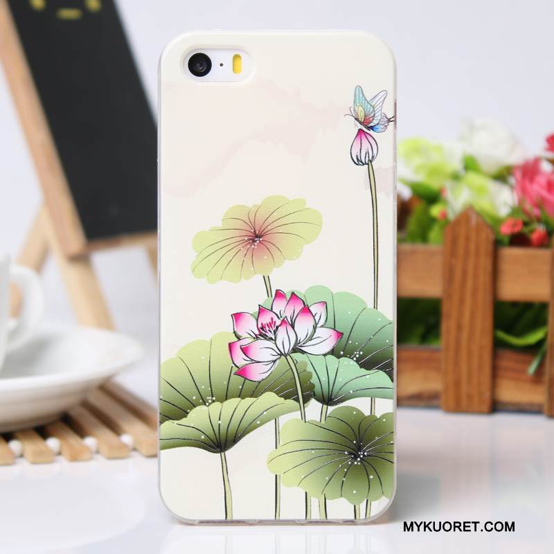 Kuori iPhone 5/5s Luova Uusi Jauhe, Kotelo iPhone 5/5s Suojaus Puhelimen Kuoret Viileä