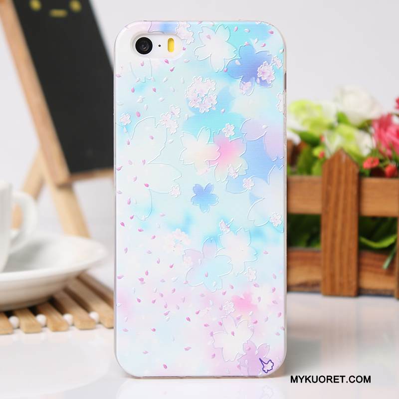 Kuori iPhone 5/5s Luova Uusi Jauhe, Kotelo iPhone 5/5s Suojaus Puhelimen Kuoret Viileä