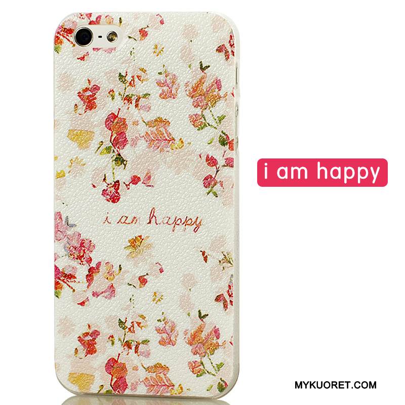 Kuori iPhone 5/5s Monivärinen Ohut Ihana, Kotelo iPhone 5/5s Luova Kova Ultra