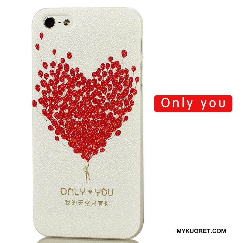 Kuori iPhone 5/5s Monivärinen Ohut Ihana, Kotelo iPhone 5/5s Luova Kova Ultra