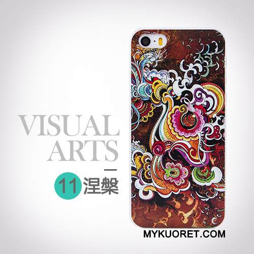 Kuori iPhone 5/5s Monivärinen Persoonallisuus Ihana, Kotelo iPhone 5/5s Luova Puhelimen Kuoret