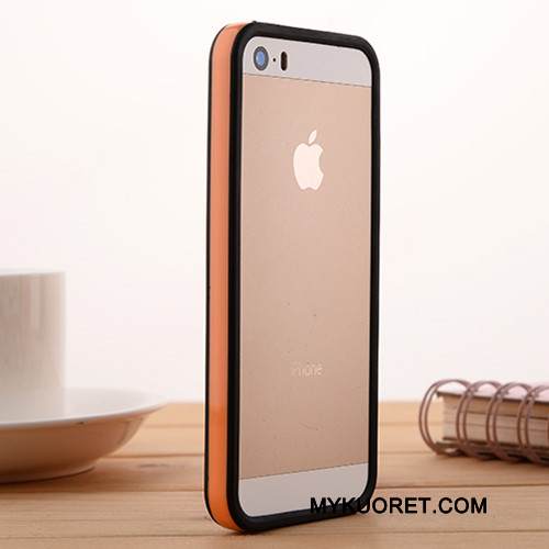 Kuori iPhone 5/5s Pehmeä Neste Kehys Sininen, Kotelo iPhone 5/5s Silikoni Murtumaton Puhelimen Kuoret