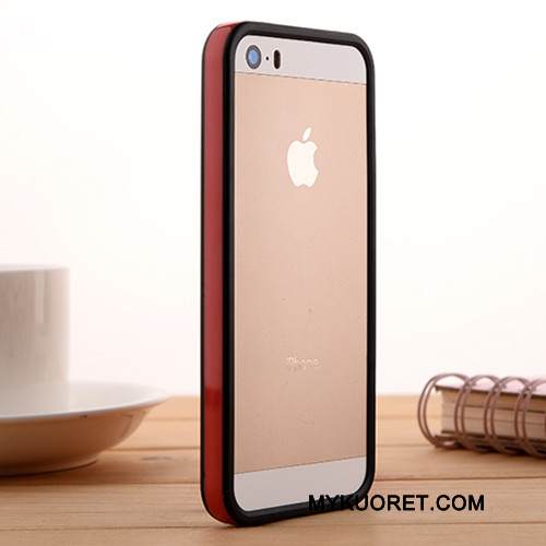 Kuori iPhone 5/5s Pehmeä Neste Kehys Sininen, Kotelo iPhone 5/5s Silikoni Murtumaton Puhelimen Kuoret