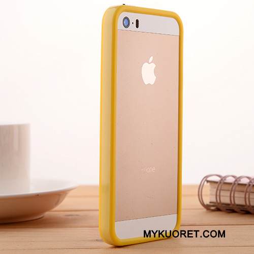 Kuori iPhone 5/5s Pehmeä Neste Kehys Sininen, Kotelo iPhone 5/5s Silikoni Murtumaton Puhelimen Kuoret